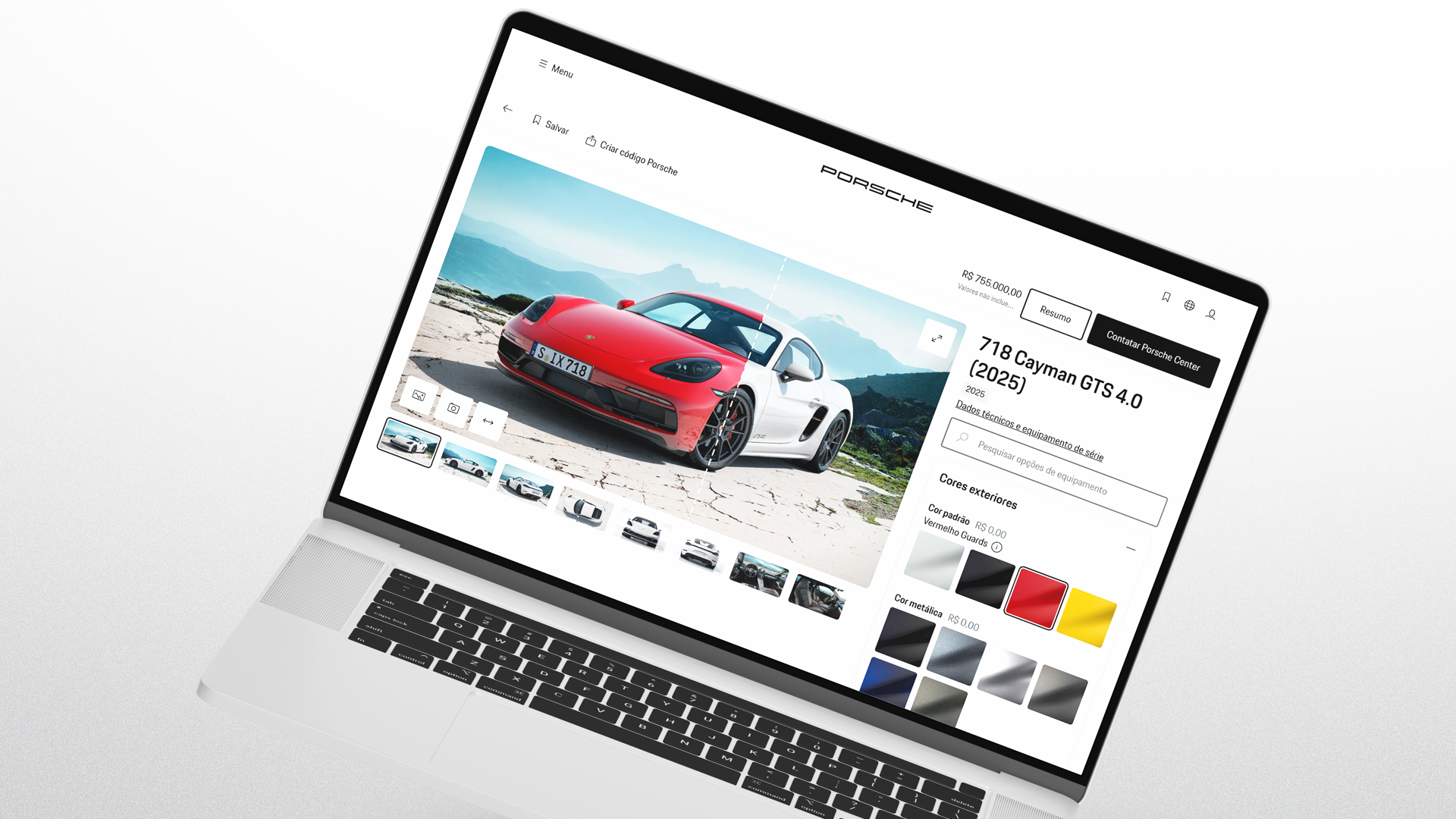 Porsche Car Configurator